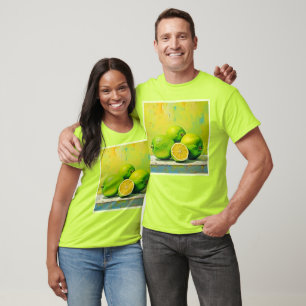 Limes helles Summer Pop Design T-Shirt