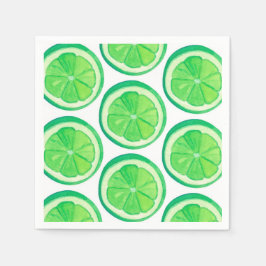 Limes - Papier Napkins Serviette
