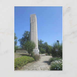 Limestone obelisk, William Henry Harrison Tomb Postkarte