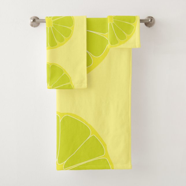 Limette Frucht   Badhandtuch Set (Insitu)