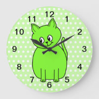 Limette Grüne Katze.