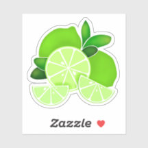 Limette | Limone Scheiben | Sonniges Zitrusmuster