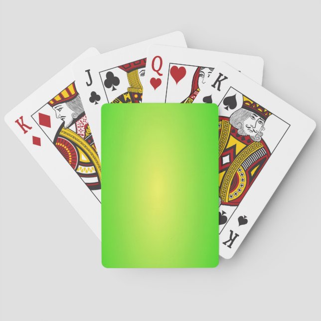 Limette Spielkarten (Rückseite)