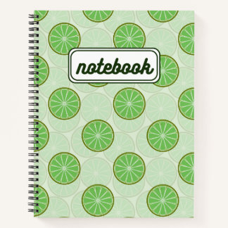 Limetten-Grünes Ästhetik-Notizbuch Notizbuch