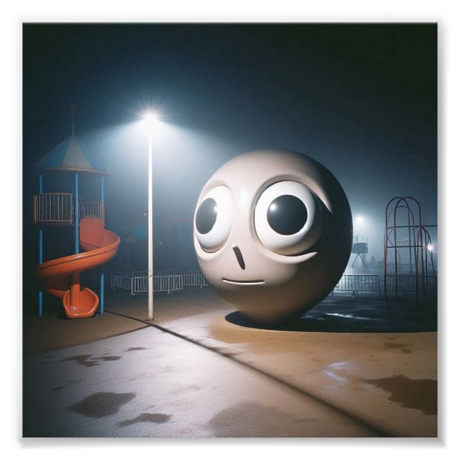 Liminaler Raum Dreamcore Nostalgie-Wandkunst Fotodruck (Vorne)