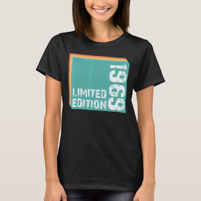 Limit Edition 1969 Geburtstag T-Shirt (Vorderseite)