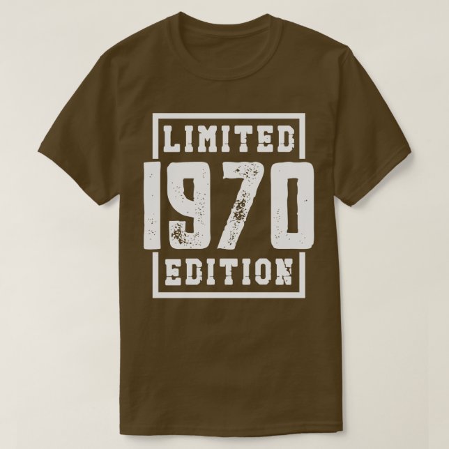 Limited Edition 1970 T-Shirt (Design vorne)