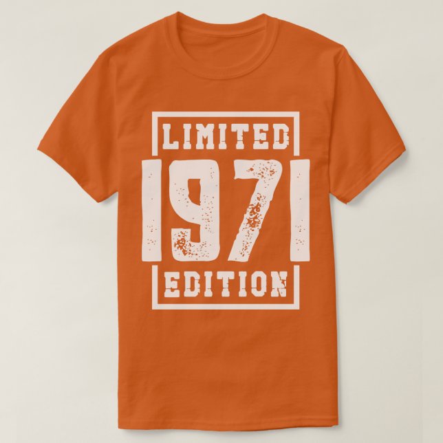 Limited Edition 1971 T-Shirt (Design vorne)