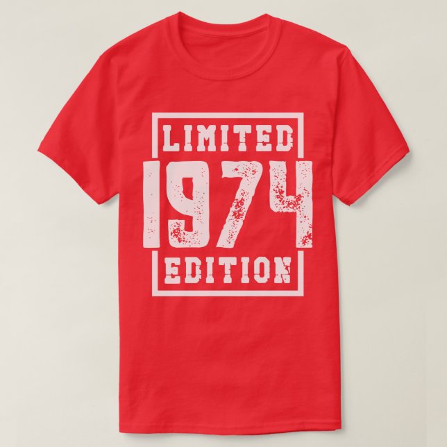Limited Edition 1974 T-Shirt (Design vorne)