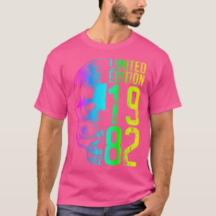Limited Edition 1982 Vintager Vinyl Record Lover G T-Shirt