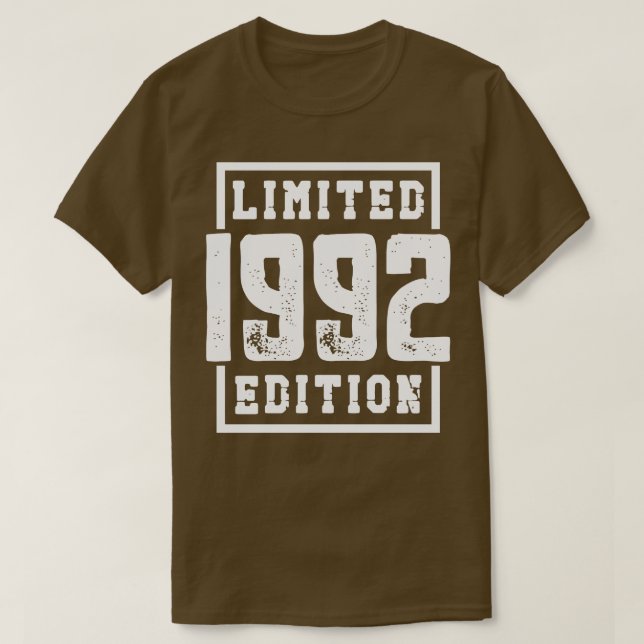Limited Edition 1992 T-Shirt (Design vorne)