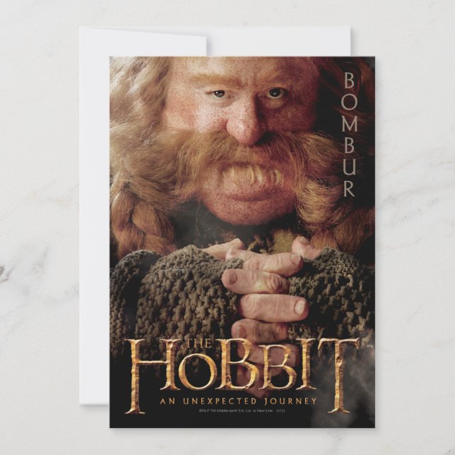 Limited Edition Artwork: Bombur (Vorderseite)