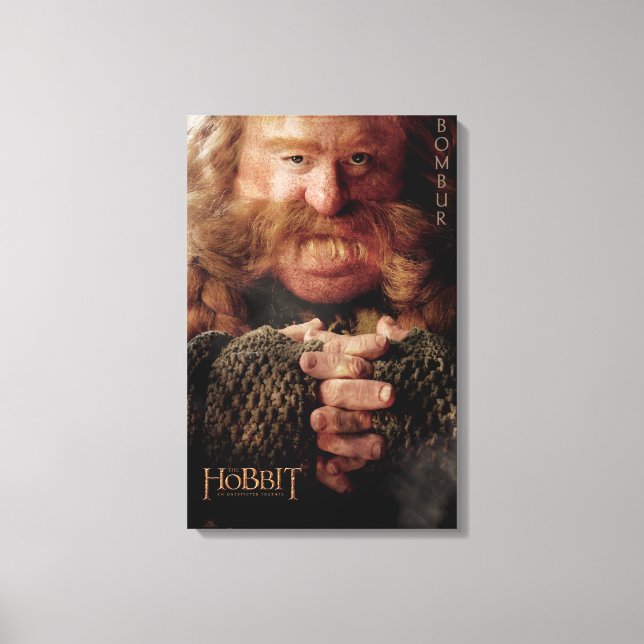 Limited Edition Artwork: Bombur Leinwanddruck (Vorderseite)