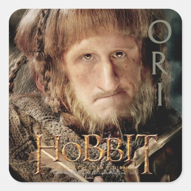 Limited Edition Artwork: Ori Quadratischer Aufkleber (Vorderseite)