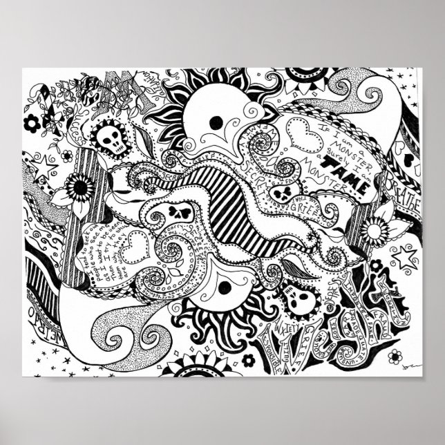 Limited Edition Bree O'Connor Print Poster (Vorne)