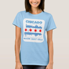 Limited Edition Chicago Modern Quilt Guild Design T-Shirt