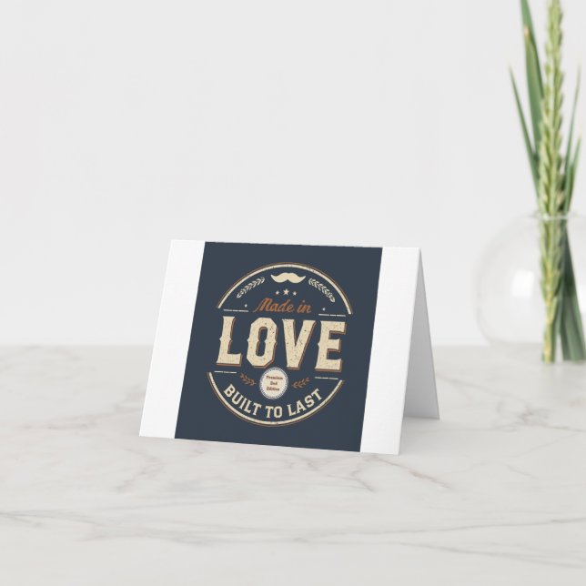 Limited Edition Father’s Day Card – Funny Gift  Dankeskarte (Vorderseite)