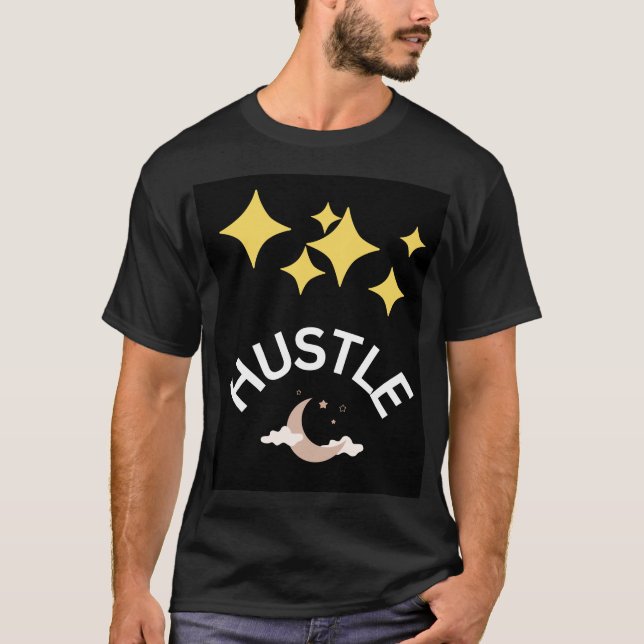 "Limited Edition Hustle T-Shirt - Bold & Driven" (Vorderseite)