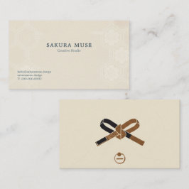 Limited Edition /Minimal Japanese Business Card  Visitenkarte