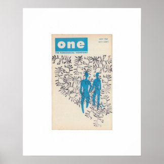 Limited Edition ONE Magazine, Mai 1960 Print Poster