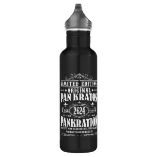 Limited Edition Pan Kratos 2624er Jahre Edelstahlflasche