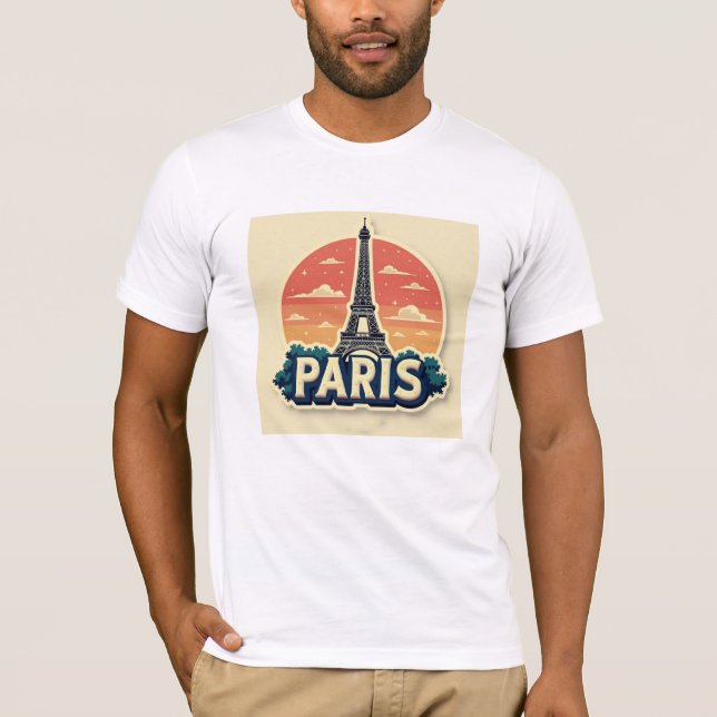 Limited Edition Paris T-Shirt (Vorderseite)