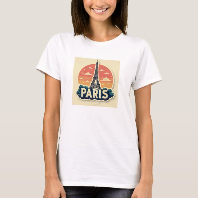 Limited Edition Paris T-Shirt (Vorderseite)