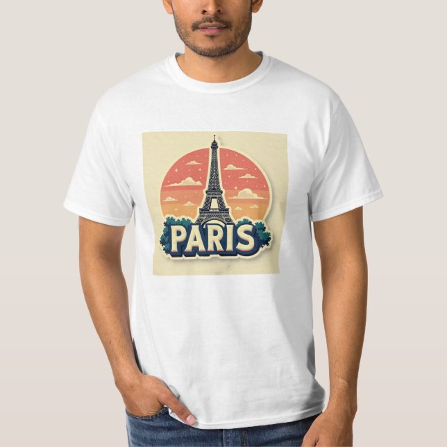 Limited Edition Paris T-Shirt (Vorderseite)