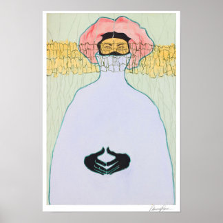 Limited Edition Poster "Pussy Stares Back"