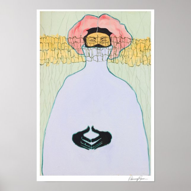 Limited Edition Poster "Pussy Stares Back" (Vorne)