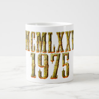 Limited Edition Retro Birthday 50 year Jumbo-Tasse