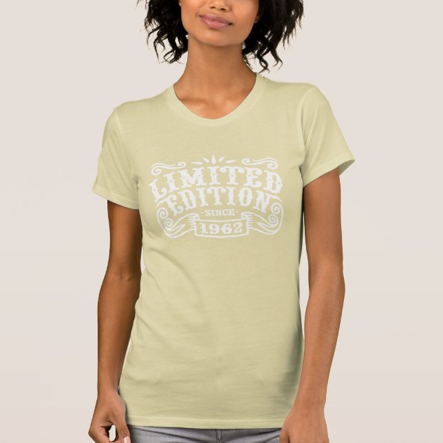 Limited Edition seit 1962 T-Shirt (Vorderseite)