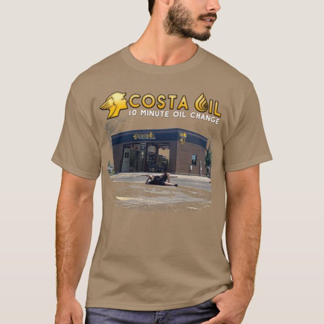 Limited Edition St Albans Costa Oil T Shirt (Vorderseite)