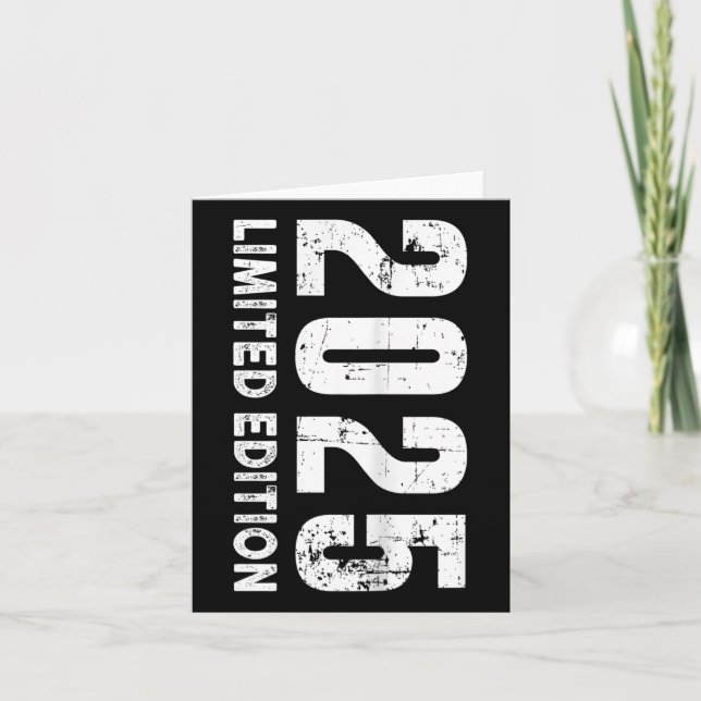 Limited Edition und 2025 Karte (Vorderseite)