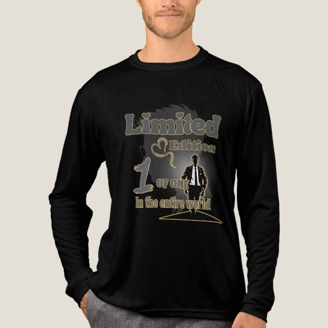 Limited Edition– Unique One of a Kind Confidence Tri-Blend Shirt (Vorderseite)