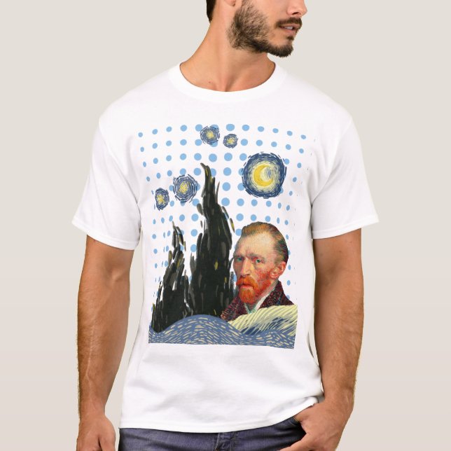 Limited Edition Van Gogh Starry Night T-Shirt: Per T-Shirt (Vorderseite)