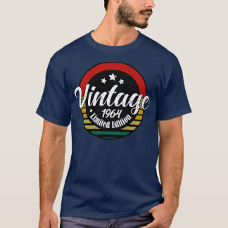 Limited Edition Vintag 1964 Geburtstag 59. Geburts T-Shirt