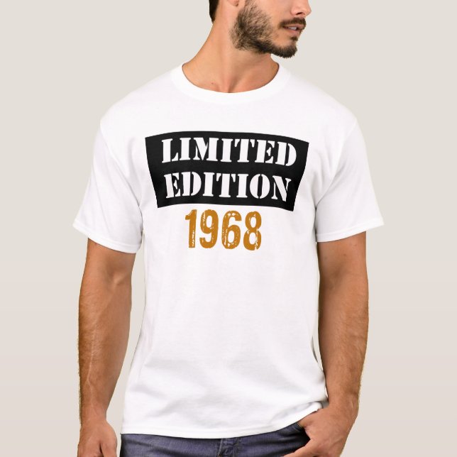 Limited Edition Vintag 1968 T-Shirt (Vorderseite)