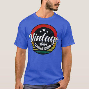 Limited Edition Vintag 1984 Geburtstag 39. Geburts T-Shirt
