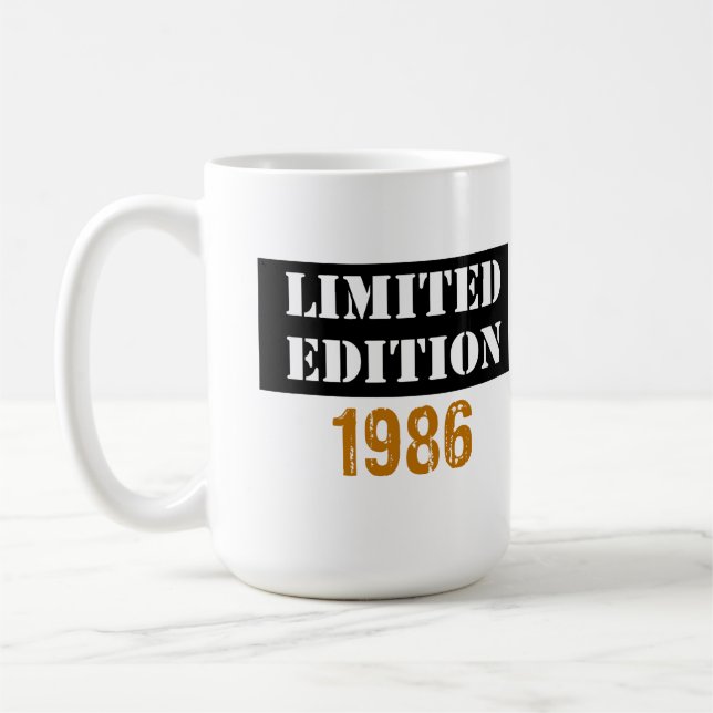 Limited Edition Vintag 1986 Kaffeetasse (Links)