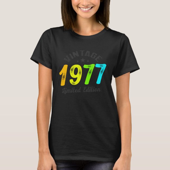 Limited Edition - Vintage 1977 T-Shirt (Vorderseite)