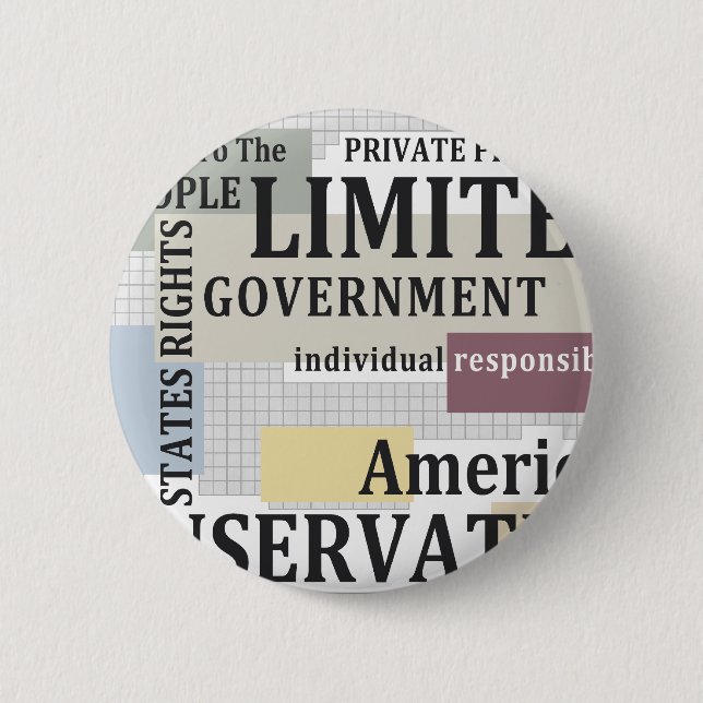 Limited Government Button (Vorderseite)