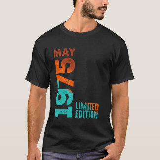 Limitierte Auflage 1975 Mai 1975 T-Shirt