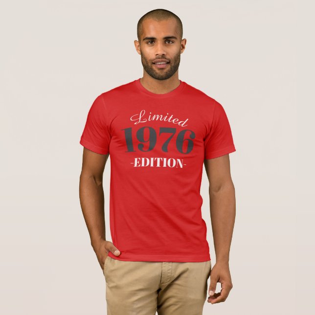 LIMITIERTE AUFLAGE 1976 T-Shirt (Vorne ganz)