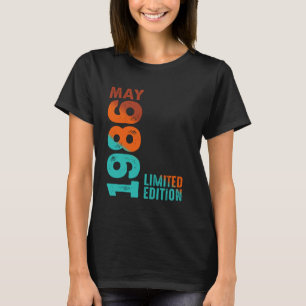 Limitierte Auflage 1986 Mai 1986 T-Shirt