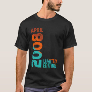 Limitierte Auflage 2008 April 2008 T-Shirt