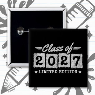 Limitierte Auflage Abschlussjahrgang 2027 Button