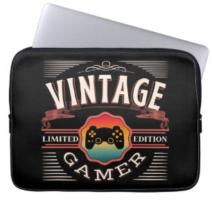 LIMITIERTE AUFLAGE FÜR VINTAGE-SPIELER LAPTOPSCHUTZHÜLLE