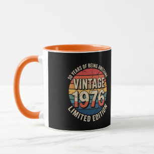 Limitierte Auflage Geburtsjahr 1976 Tasse