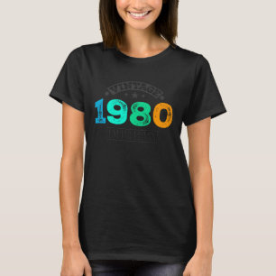 Limitierte Auflage - Jahrgang 1980 T-Shirt